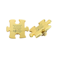 Gold Jigsaw Piece