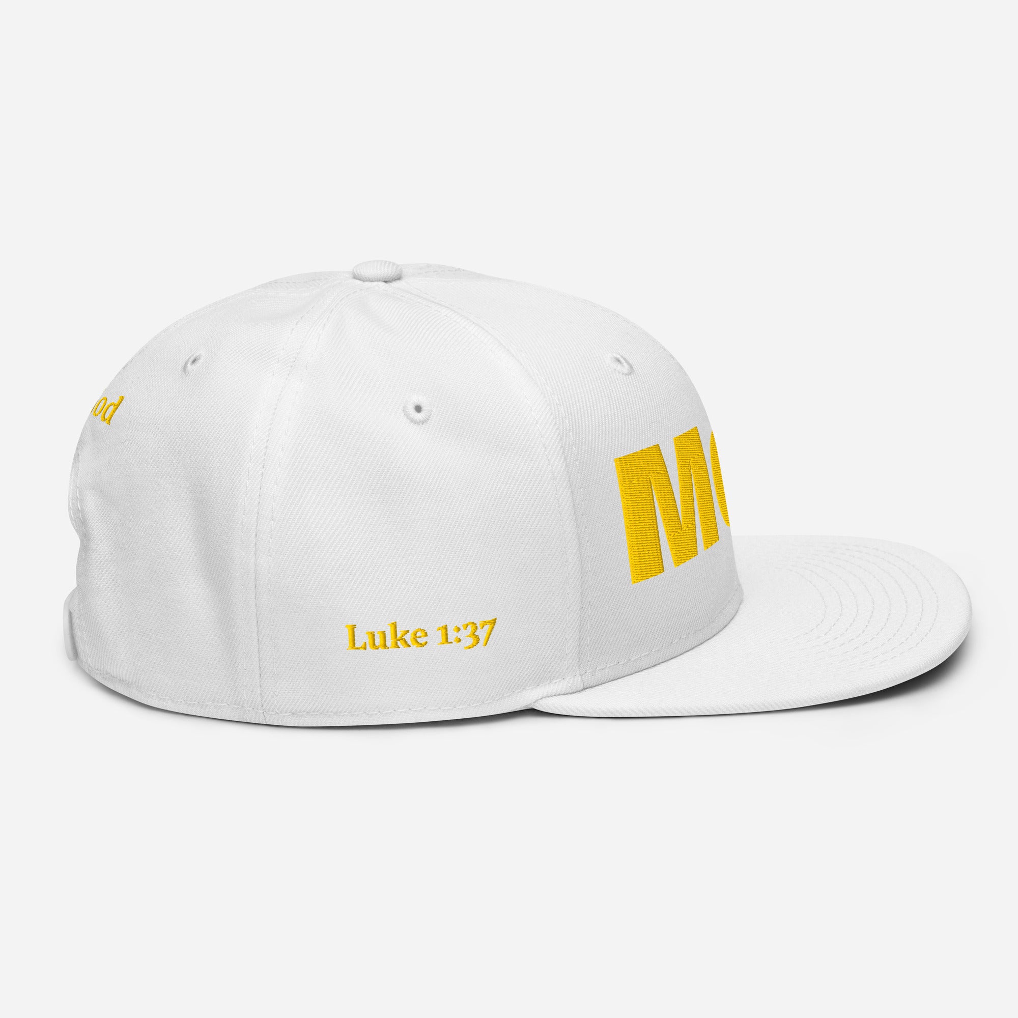 Mob (4 God) Embroidered Snapback Hat – Church4TheStreetz